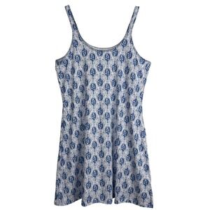 Cabana‎ Life Royal Blue White Pickleball Dress UPF 50+ Court Sporty NWT L
